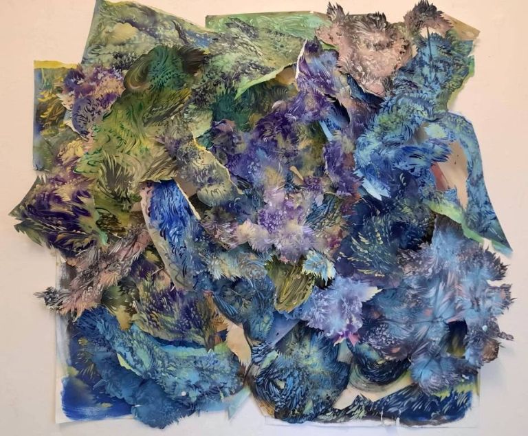 The Violettomania of Monet